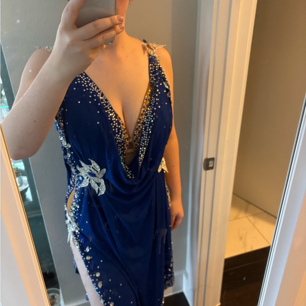 Latin Rhythm Competition Dress - Picture 5 of 12